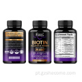Biotin colágeno queratina crescimento suporta unhas de pele